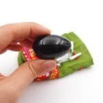 Obsidiano kiaušinis (Nr.40) 3cm - Image 5