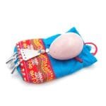 Rožinio kvarco kiaušinis (Nr.32) 3,5cm - Image 2